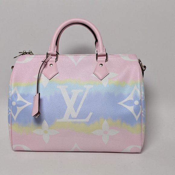 SOLD Louis Vuitton Speedy 30 Bandouliere Escale - Picture 8 of 10